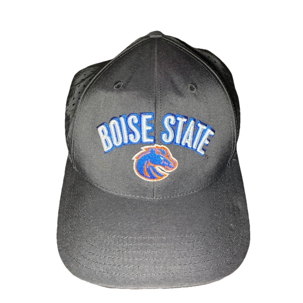 Boise State SnapBack‎ Hat Embroidered Bronco And Spellout Collegiate Adjustable